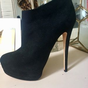 Zanotti Black Suede Ankle Boots ⚡️